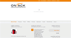 Desktop Screenshot of ontack.ch